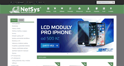 Desktop Screenshot of netsys.cz