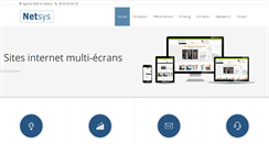 Desktop Screenshot of netsys.fr