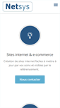 Mobile Screenshot of netsys.fr